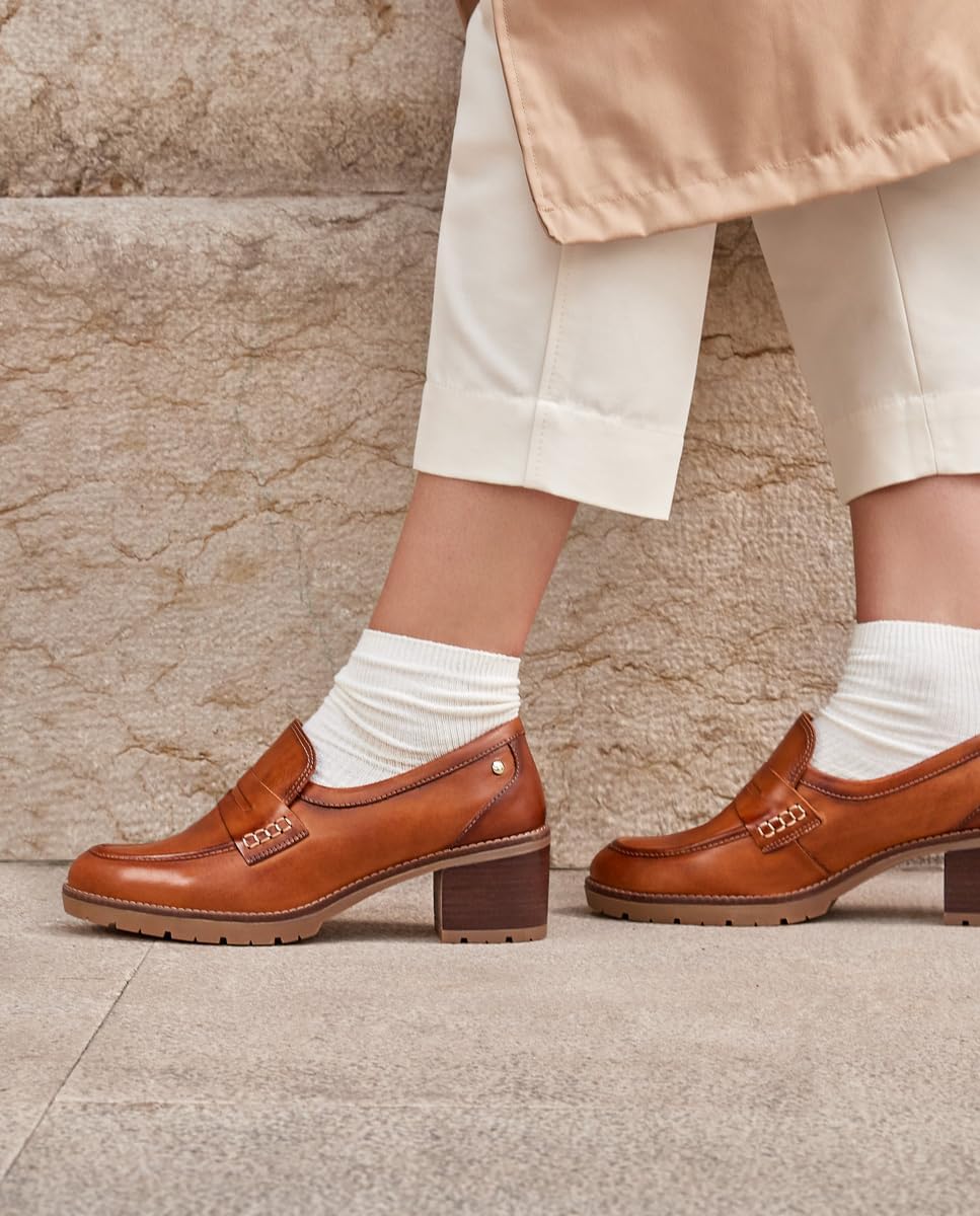 Pikolinos Absatzschuhe in Leder Modell LLANES für Frauen 41 EU Brandy, 41 EU Brandy