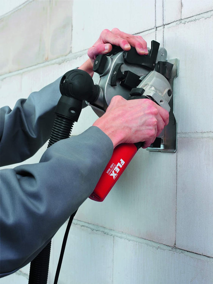 Flex Mauerschlitzer MS 1706 FR Set (schiebender, ziehender Schnitt, Schnitttiefe 0-35 mm, Nutbreite