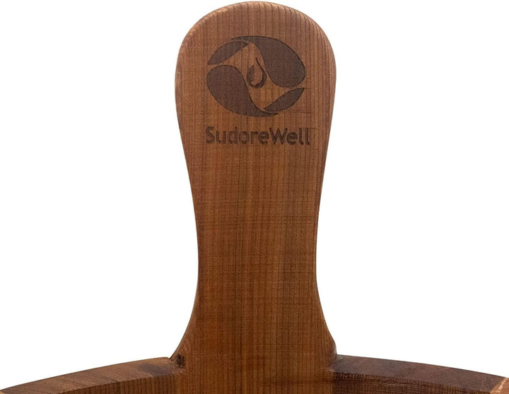 SudoreWell® Saunakübel aus Red Cedar 4,0 l inkl. Einsatz plus