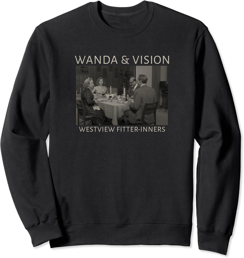 Marvel WandaVision Wanda & Vision Westview Fitter-Inners Sweatshirt