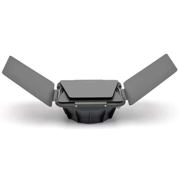 Hobolite Barndoors, Abschirmklappen Set für Pro LED-Dauerlicht für Fotografie (300 W) Pro Barndoor-S