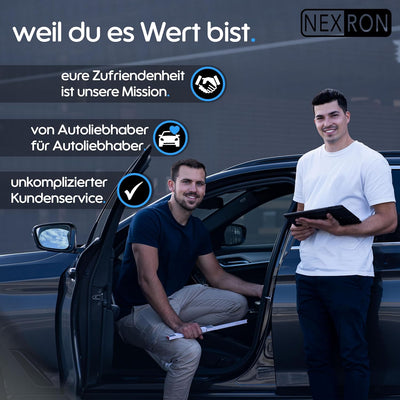 NEXRON® Sitzbezug Auto Vordersitze – besonders bequemer Autositzschoner mit atmungsaktivem Premium S