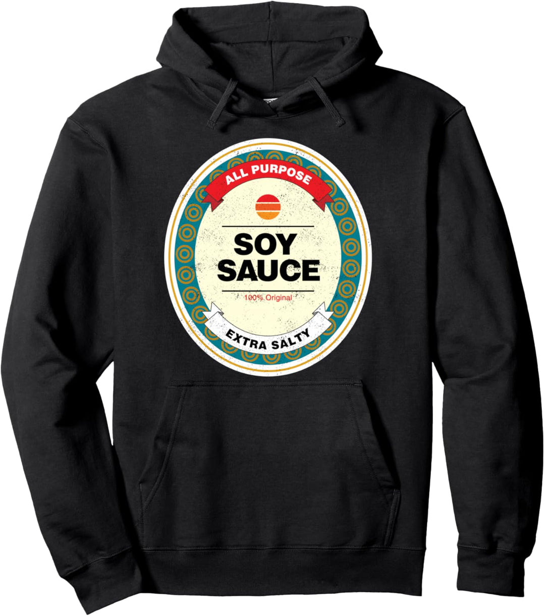 Sojasauce Lustiges Halloween-Kostüm Pullover Hoodie