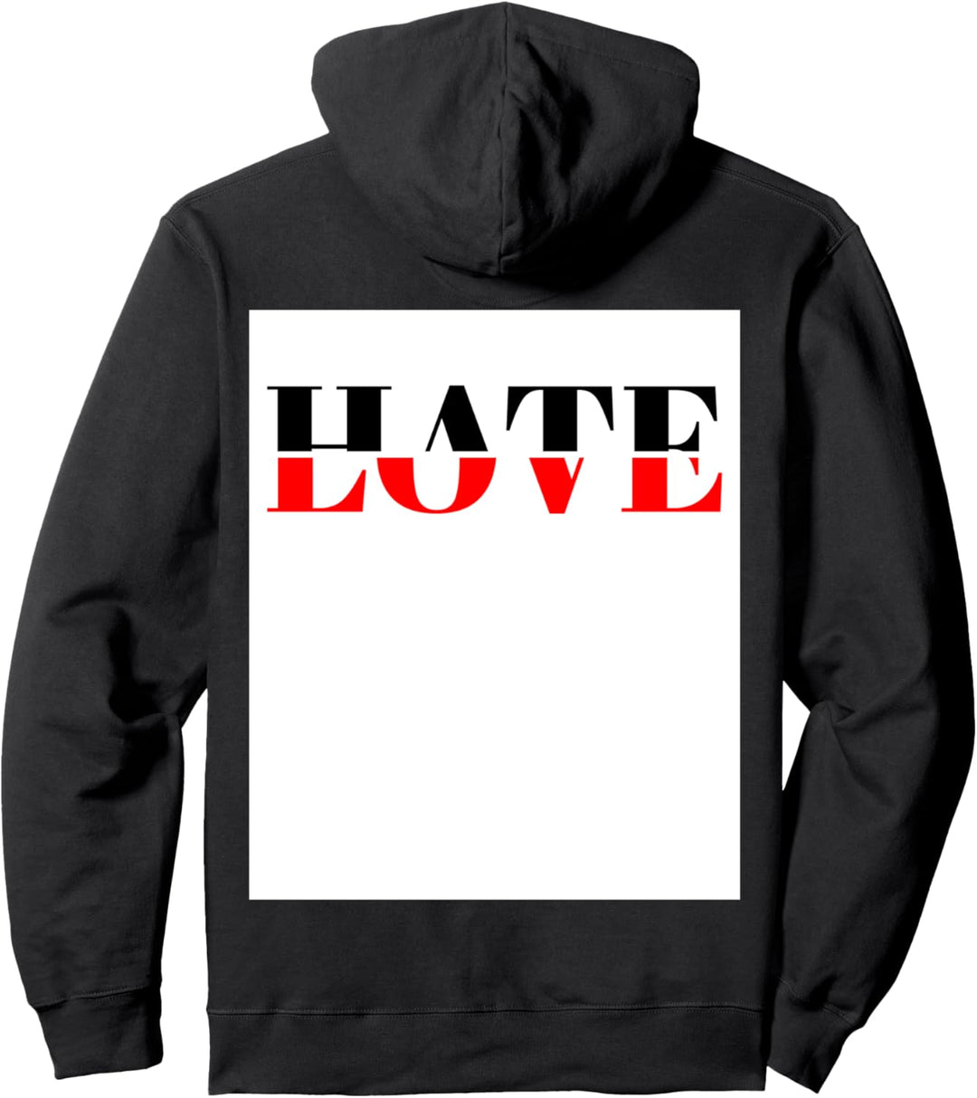 Ich Liebe & ich hasse Geschenkidee Pullover Hoodie