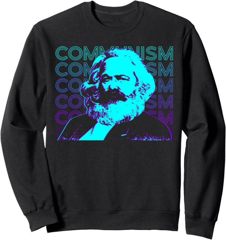 Kommunismus Karl Marx Marxismus Kommunist Sozialismus Sozialist Sweatshirt