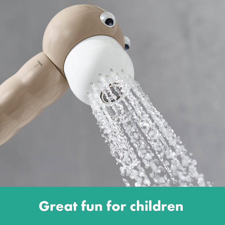 hansgrohe Kinderhandbrause Jocolino, Duschkopf für Kinder, 2 Strahlarten, Taufgeschenke, Geschenke z