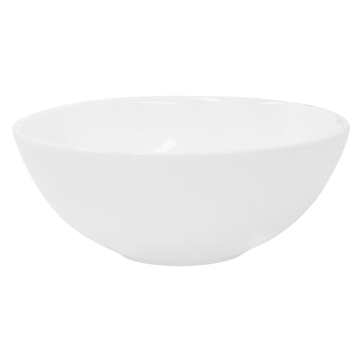 ML-Design Waschbecken aus Keramik in Weiss glänzend, Ø 28x11,6 cm, Runde Aufsatzwaschbecken, Moderne