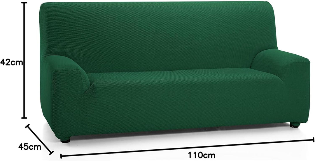 Martina Home 4 Plätze von 240 bis 270 cm breit Flaschengrün (VERDE BOTELLA) Flaschengrün (Verde Bote