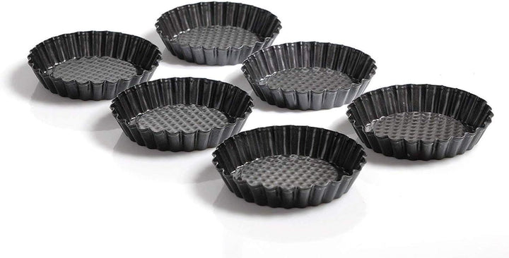 Kaiser Classic Tarteform mit Hebeboden 28 cm, Quicheform antihaftbeschichtet, herausdrückbarer Hebeb