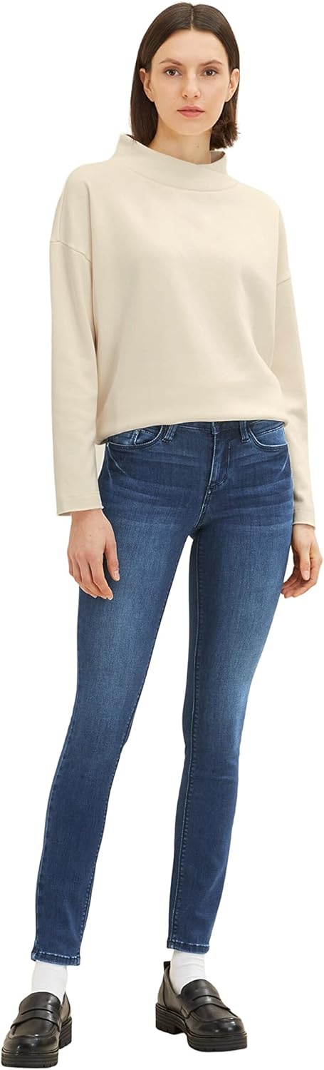 TOM TAILOR Damen Alexa Skinny Jeans 28W / 30L 10282 - Dark Stone Wash Denim, 28W / 30L 10282 - Dark