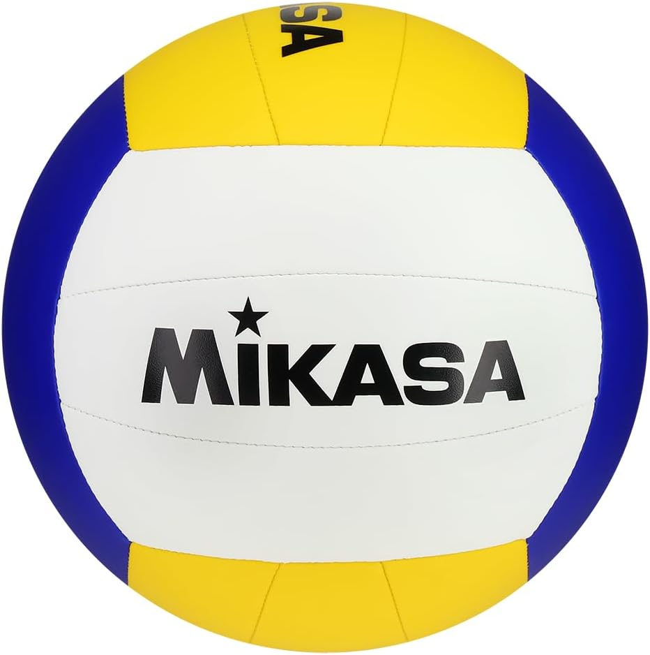 Mikasa VX20 Beach Classic Volleyball, Weiss Single, Single
