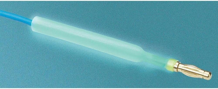 HellermannTyton HIS-3 Wärmeschrumpfschlauch Transparent, Ø 3.2mm, Länge 10m
