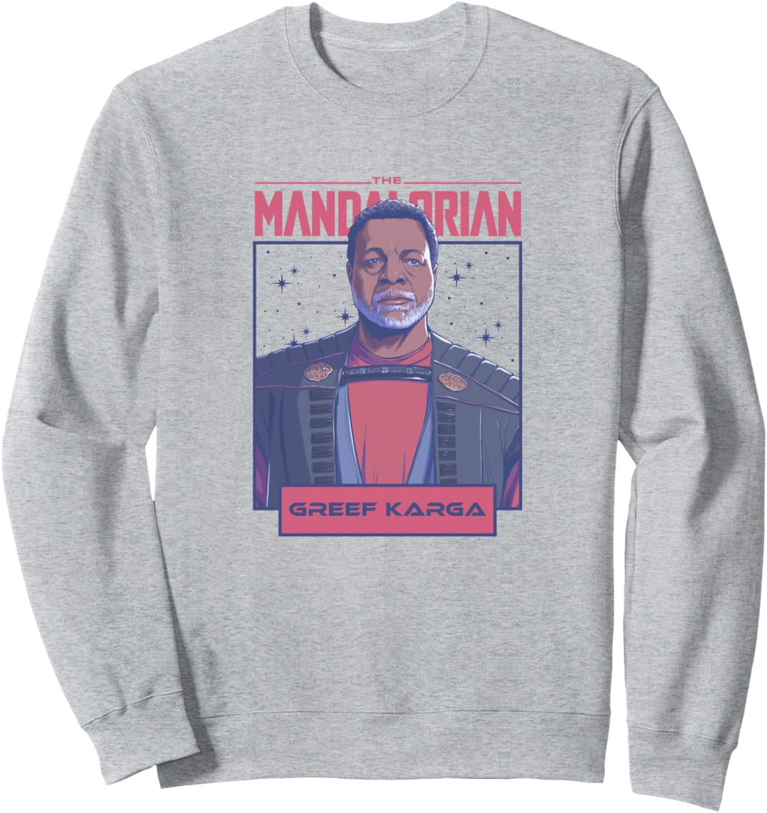 Star Wars Greef Karga Poster Sweatshirt