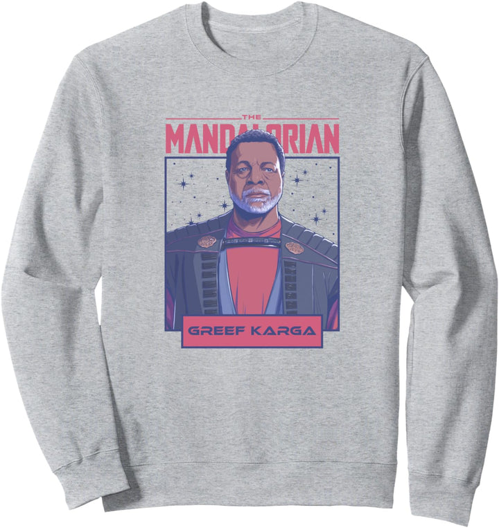 Star Wars Greef Karga Poster Sweatshirt