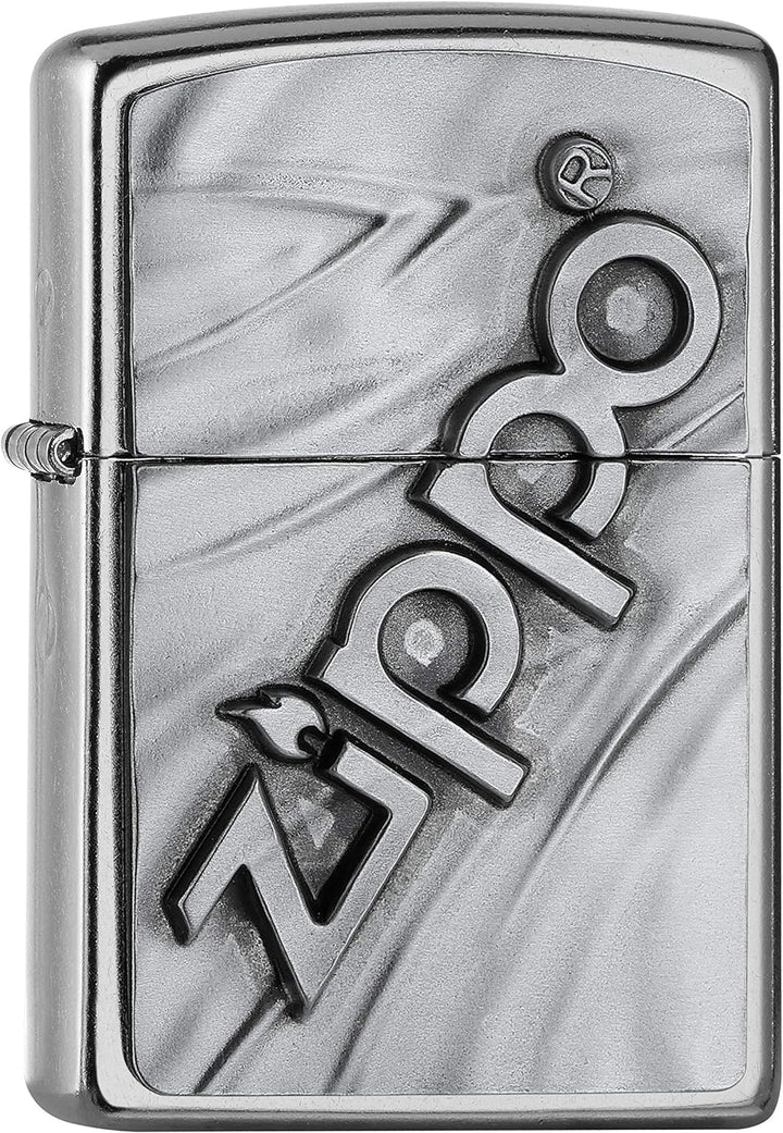 Zippo 2006883 The Logo 2020 Feuerzeug, Messing, Individual Design, Original Pocketsize Original Pock