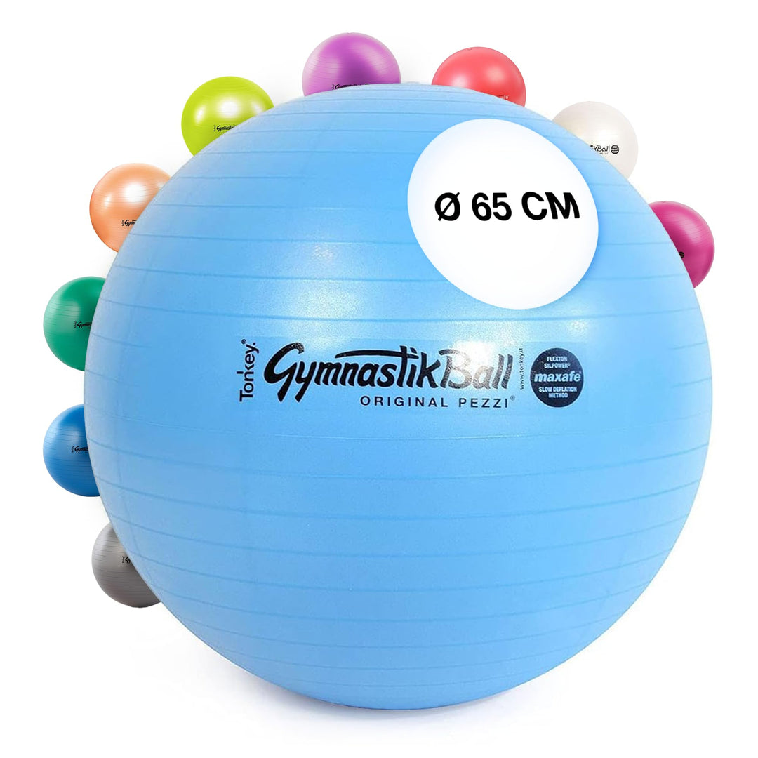 PEZZI Original Gymnastikball MAXAFE Ø 42 cm bis 75 cm Sitzball Gymnastik Sport Ball Büro Fitness Reh