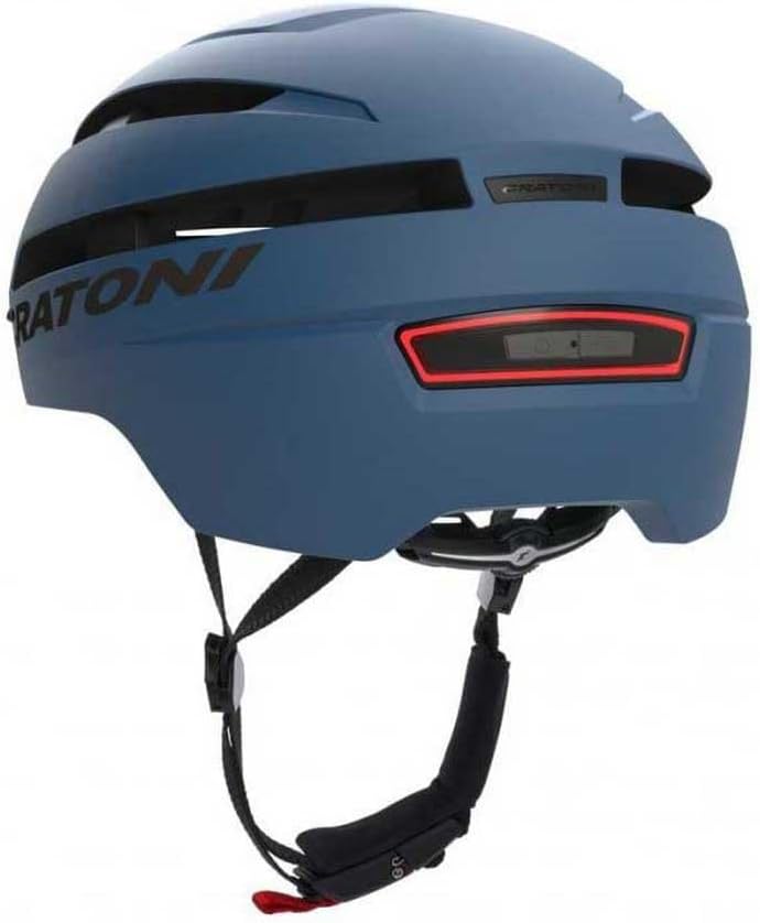Cratoni C-Loom 2.0 E-Bike und Urban Lifestyle Helm M Blau Matt, M Blau Matt
