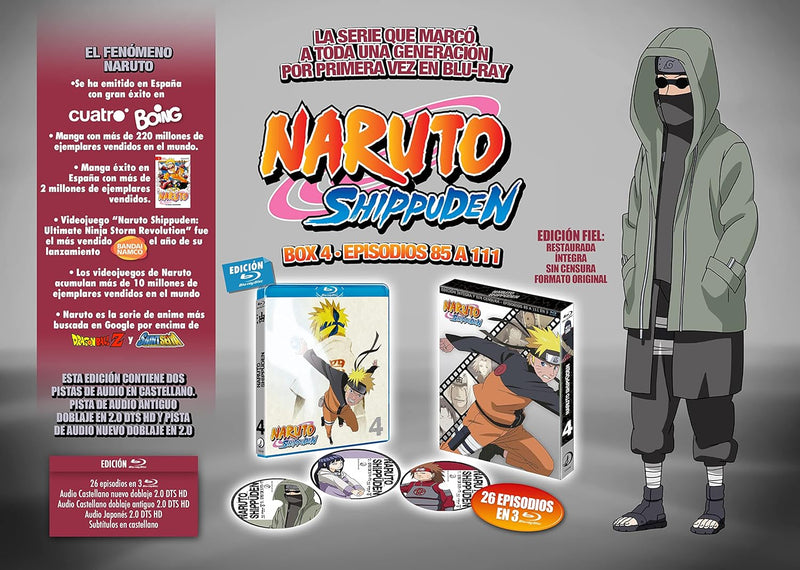 Naruto shippuden box4 - BD