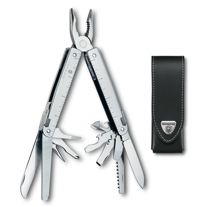 Victorinox, Multifunktionstool, SwissTool, Taschen Werkzeug, Funktionen, Kombi-Spitzzange, Feststell