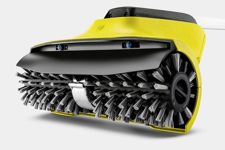 Kärcher Terrassenreiniger PCL 4 (Druck: 10 bar, 2 Bürstenwalzen für Holzoberflächen, 2 Wasserdüsen,