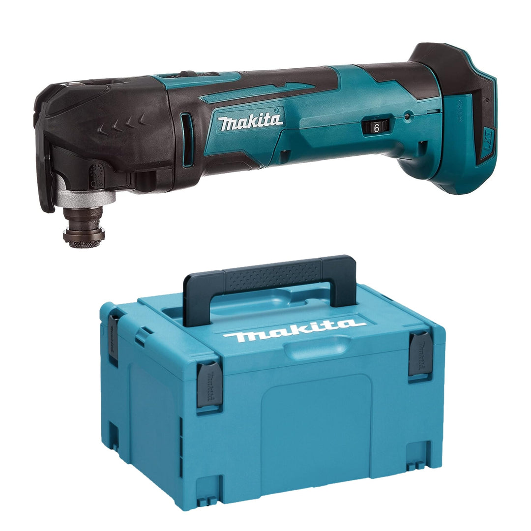 Makita DTM 51 ZJ 18V Li-Ion Akku Multifunktionswerkzeug Solo im Makpac - ohne Zubehör, ohne Akku, oh