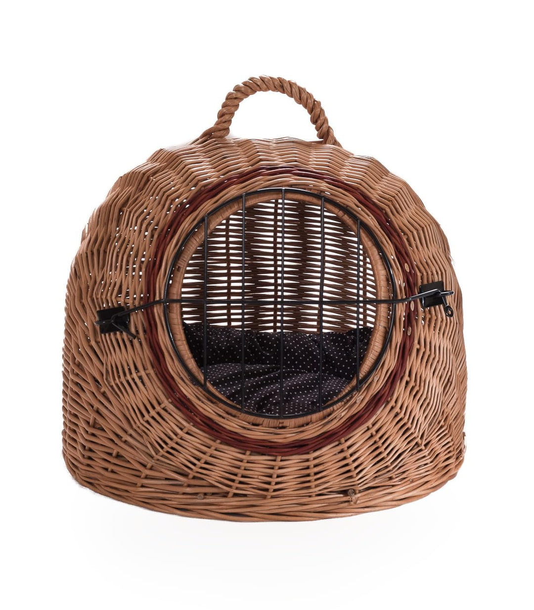 Wiklinowy Świat - Weidenkorb Transportbox, Katzentransportbox, Transporttasche für Katze Hund - Trag