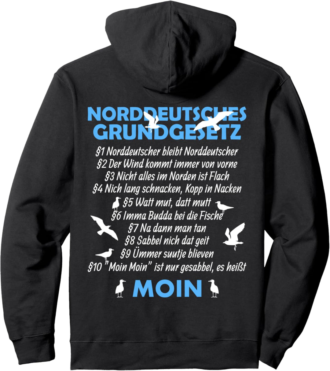 Norddeutsches Grundgesetz Pullover Hoodie