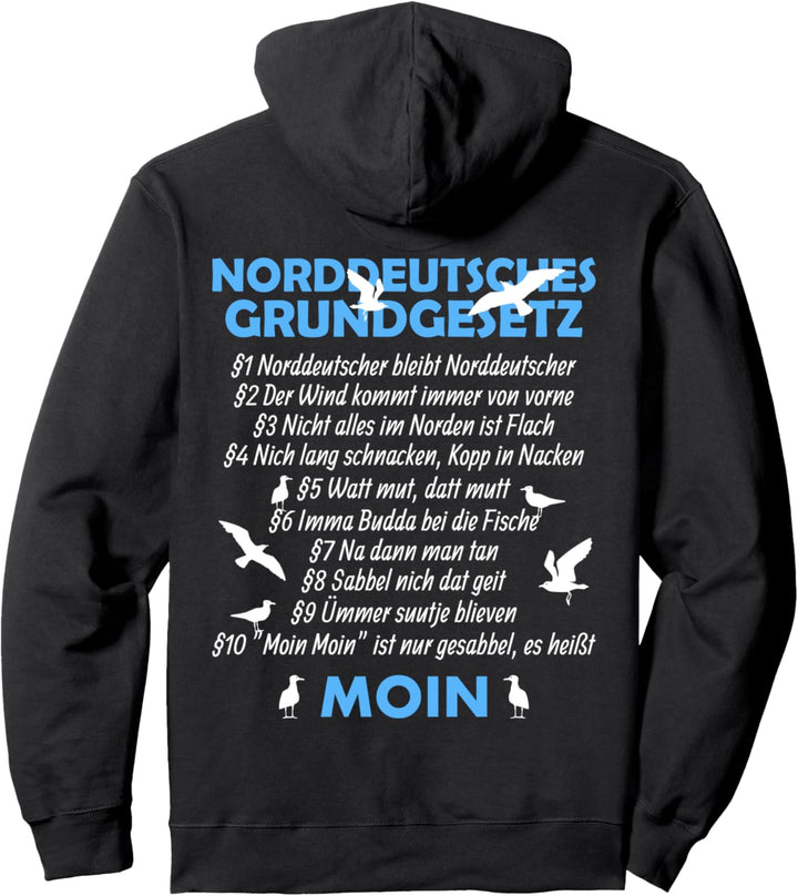 Norddeutsches Grundgesetz Pullover Hoodie