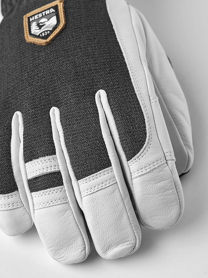 Hestra Ski Army Leather Patrol Winter Cold Weather Gloves Anthrazit 10, Anthrazit 10