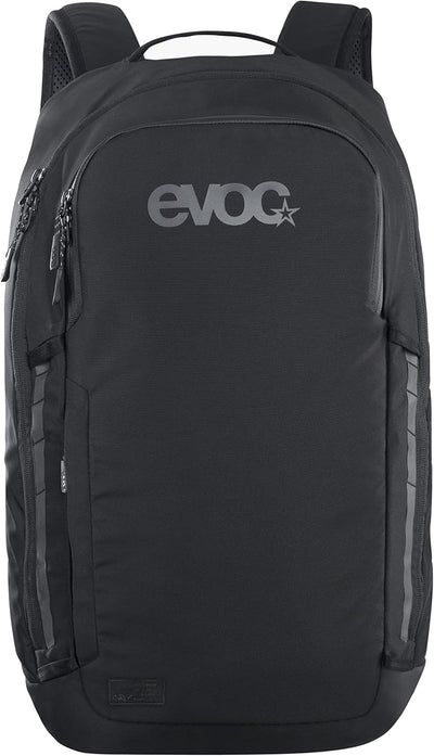 EVOC COMMUTE PRO 22 Rucksack (Fahrradrucksack, inkl. Rückenprotektor, recyceltes Polyester, Fahrradz