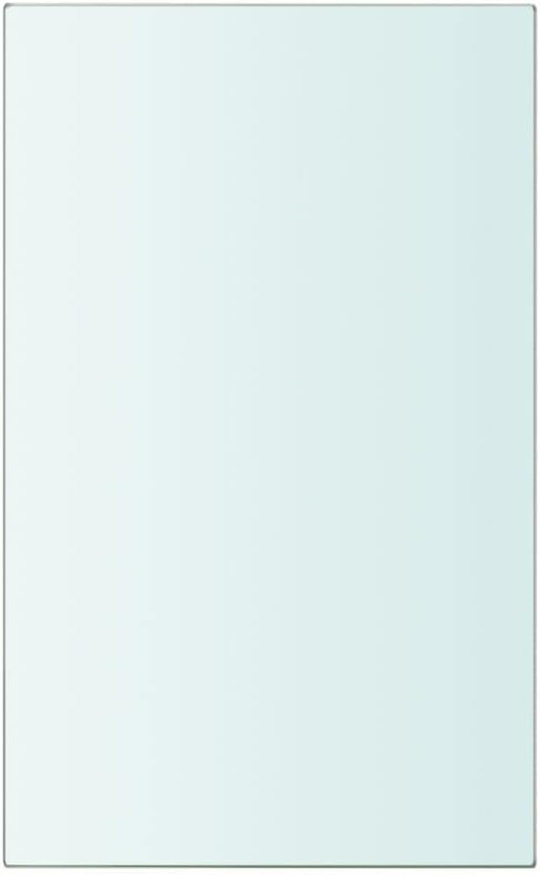 FIRBNUS 20x12x0,8 cm Storage Shelves Glas Glasregalboden Bad Regal Schwebend Regal Glas für Wohnzimm