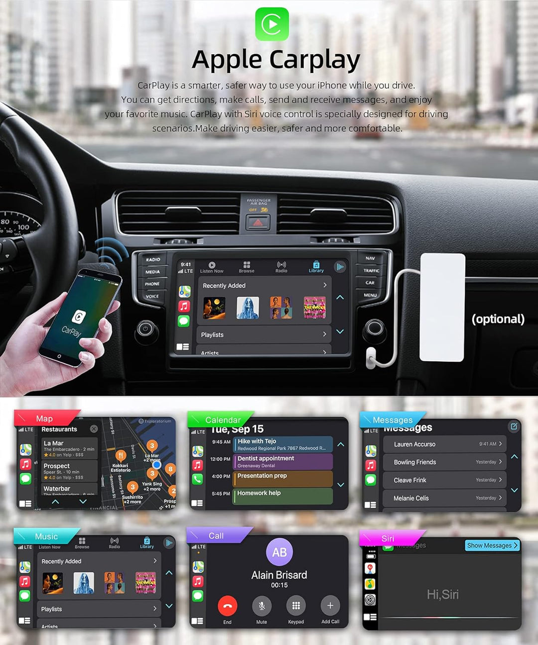 SXAUTO Autoradio Android 10 Passt für Ford Mondeo/Focus/Fusion/Transit/Fiesta/Galaxy - Kamera Canbus