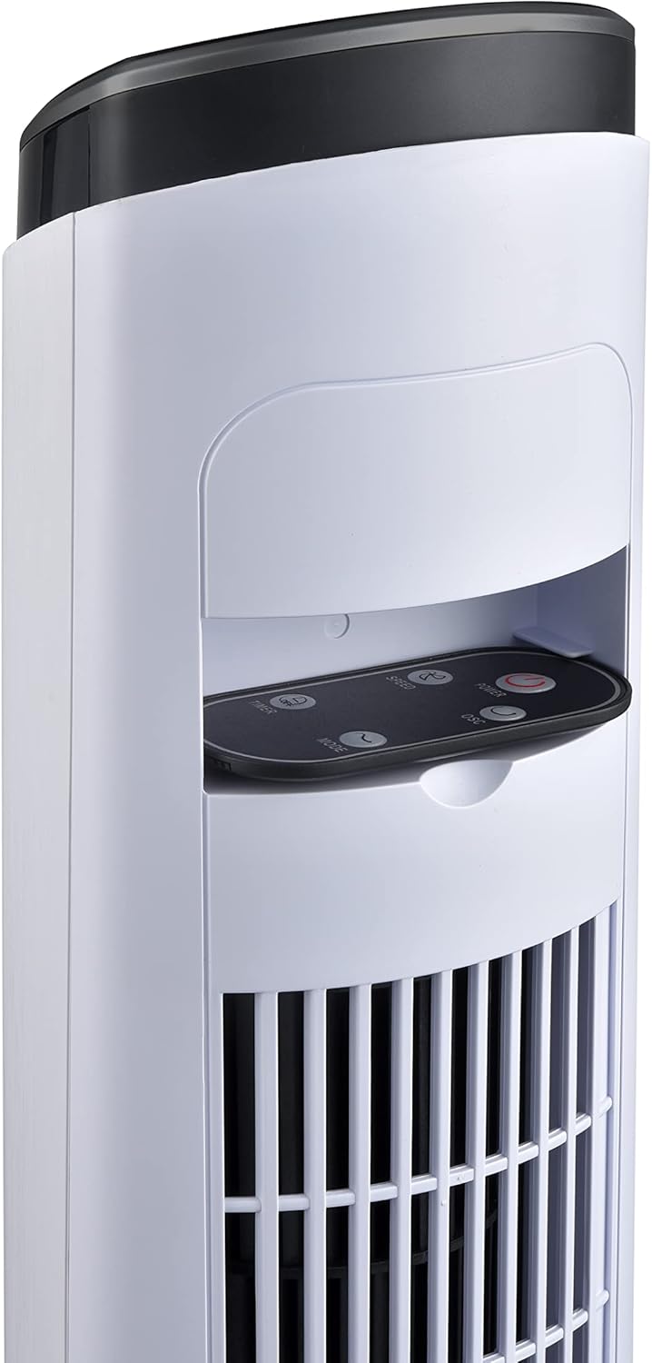 CF2204 Design Ventilator - Turmventilator - Fernbedienung und Timer - Luftreiniger - Dimmbarer LED-B