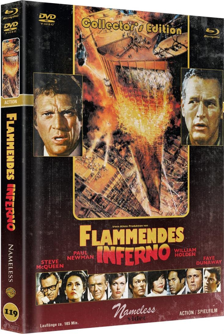 Flammendes Inferno ( The Towering Inferno ) - 2-Disc Mediabook ( Cover C ) - limitiert auf 500 Stück