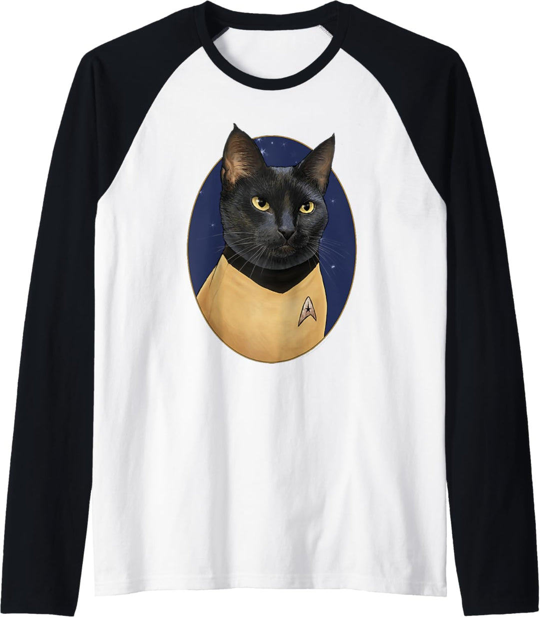 Star Trek: The Original Series Sulu Cat Portrait Raglan