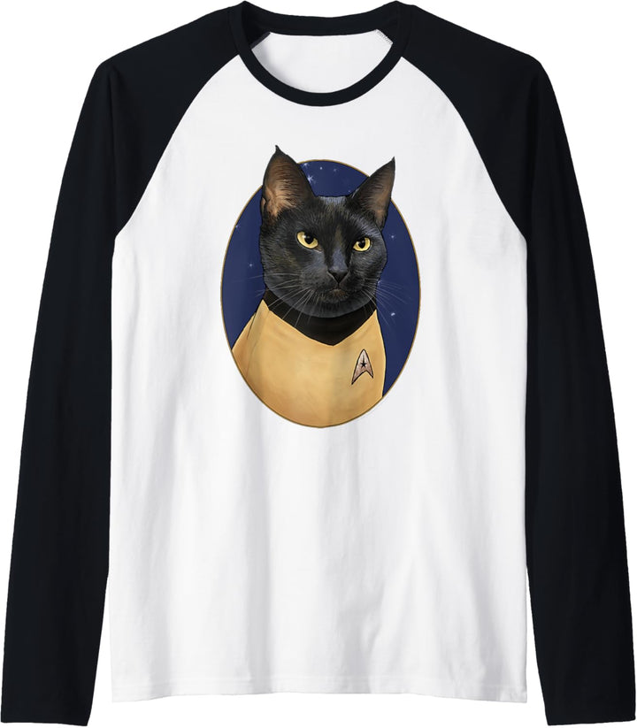 Star Trek: The Original Series Sulu Cat Portrait Raglan