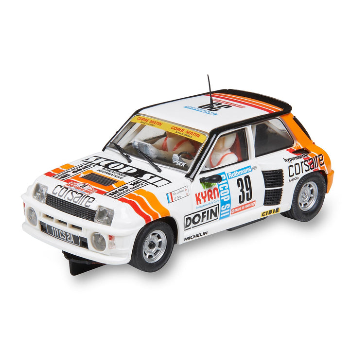 SCALEXTRIC - Original-Rennfahrzeug - Slotauto - Massstab 1:32 (Renault 5 Turbo - Tour de Corse '84)