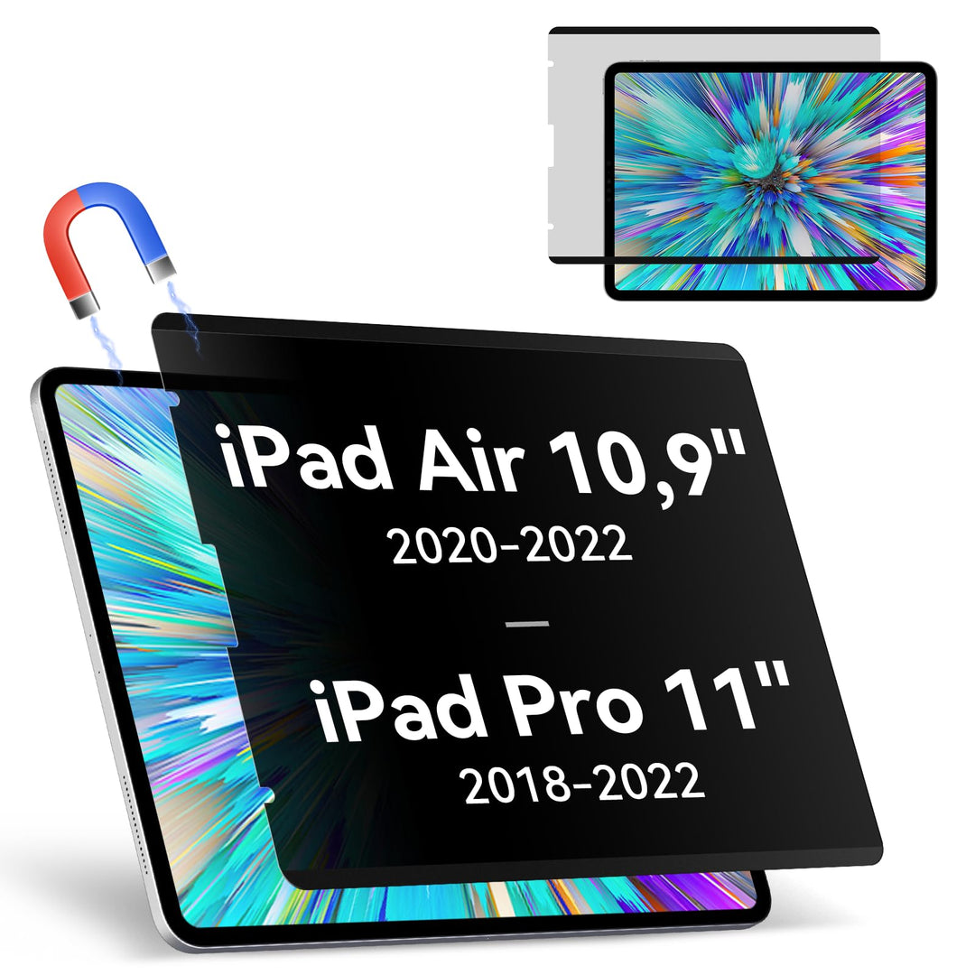 Magnetischer Blickschutzfilter Kompatibel Mit iPad Air 5.Generation 2022 &amp;iPad Air 4 2020 10,9 Zoll