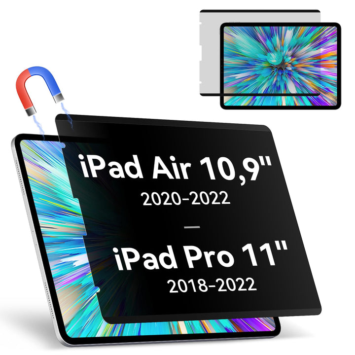Magnetischer Blickschutzfilter Kompatibel Mit iPad Air 5.Generation 2022 &amp;iPad Air 4 2020 10,9 Zoll