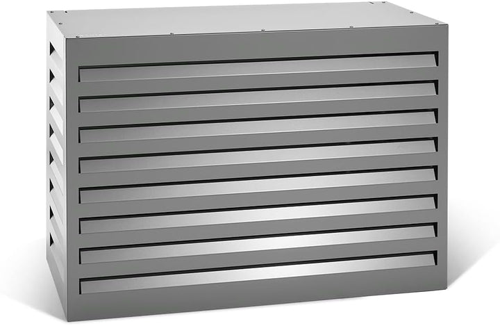 EVOLAR Evo-Cover Abdeckung/Verkleidung für Klimaanlage und Wärmepumpe für Aussengerät Garten Balkon