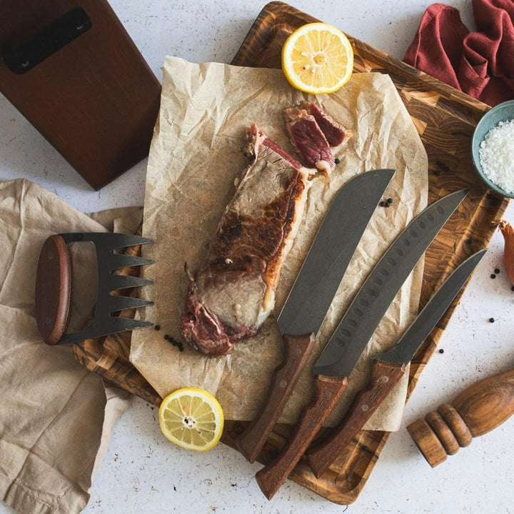 Tramontina CHURRASCO BLACK Fleischmesser, Klingenlänge 20 cm