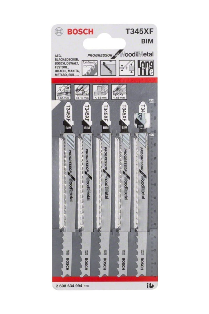 BOSCH 2 608 634 994 Set Stichsägeblätter
