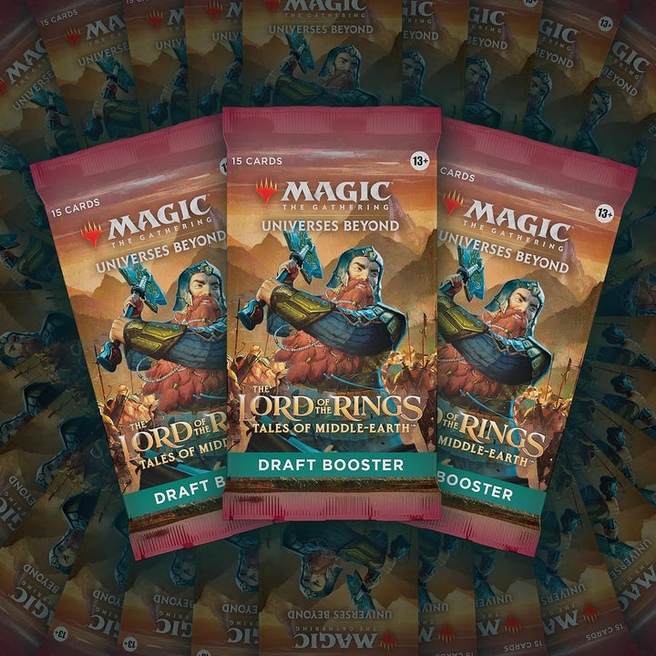 Magic: The Gathering The Lord of The Rings: Tales of Middle-Earth Draft Booster Box - 36 Packs + 1 B