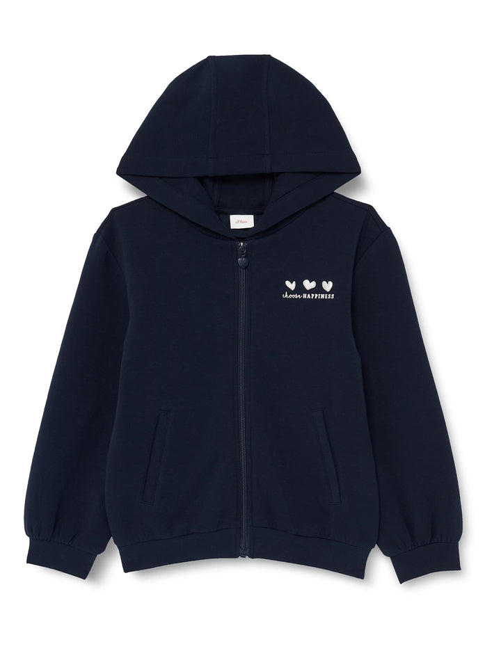 s.Oliver Mädchen Jacket 104-110 Blau, 104-110 Blau