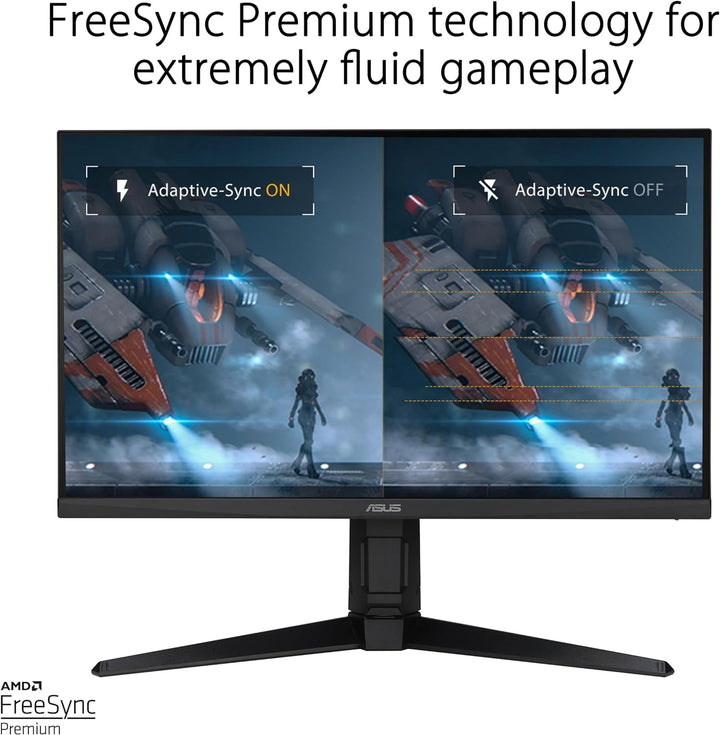 ASUS TUF Gaming VG27AQML1A - 27 Zoll WQHD Monitor - 260 Hz, 1ms GtG, G-Sync, FreeSync, AdaptiveSync,