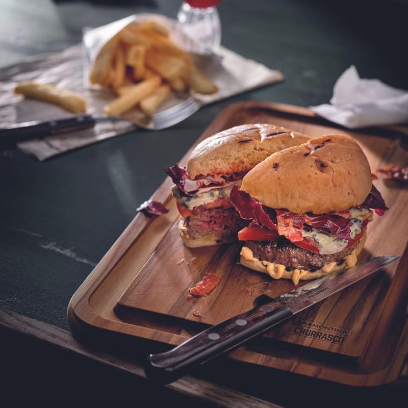 Tramontina Schneidebrett aus Teakholz, 40 x 24 cm, 40