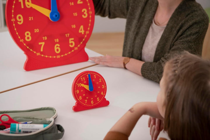 Betzold - Schüler-Uhr Klassensatz mit Box - 25 Lernuhren, 1 Demonstrationsuhr Nocolor, Nocolor
