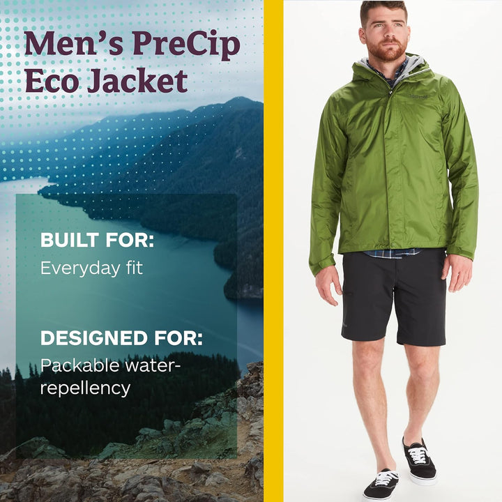 Marmot Herren Precip Eco Jacke Regenjacke Hardshelljacke Nori XXL, Nori XXL