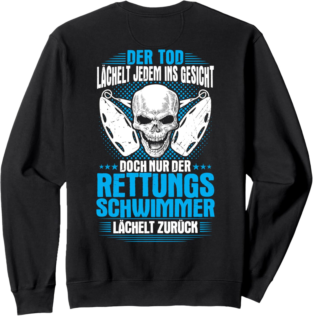 Wasserrettung Lächeln Rettungsschwimmer Sweatshirt