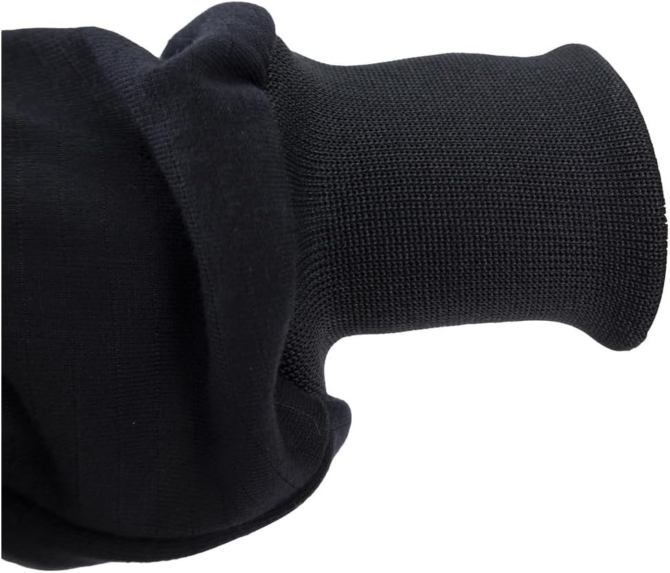 Wetec ESD-Sweatshirt, V-Ausschnitt, S, schwarz (Sweatshirt Pullover Pulli Langarm) typischer Ableitw